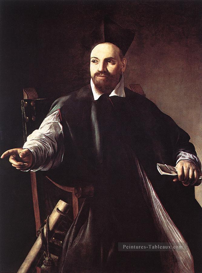 Portrait de Maffeo Barberini Caravaggio Peintures à l'huile